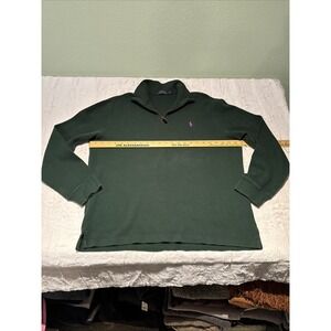 Polo by Ralph Lauren Green Zip Up Sweater